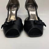 Unlisted by Kenneth Cole Size 9 Women's Black Solid High Heel - Open Toe Shoes