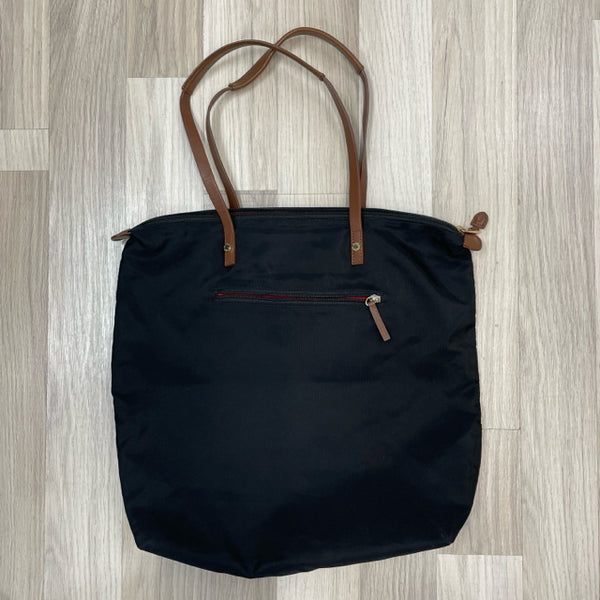 JPK Paris 75 Black Nylon Hobo Handbag