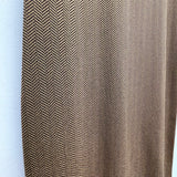 Misook Size XS Women's Brown-Black Pattern 2 Piece Dress