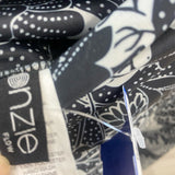 Onzie Size S-M Women's Black-White Floral Flare Hem Activewear Pants