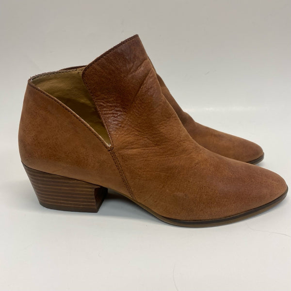 Lucky Brand Size 9.5 Women's Brown Solid Ankle Booties