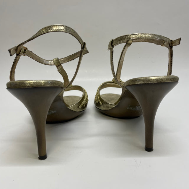 Dolce & Gabbana Beige Ankle Chain Strap High Heels Pumps Shoes – PHOENIX  LUXE