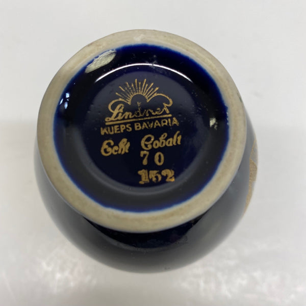 Vintage Lindner Kueps Bavaria Echt Cobalt Vase – Treasures Upscale