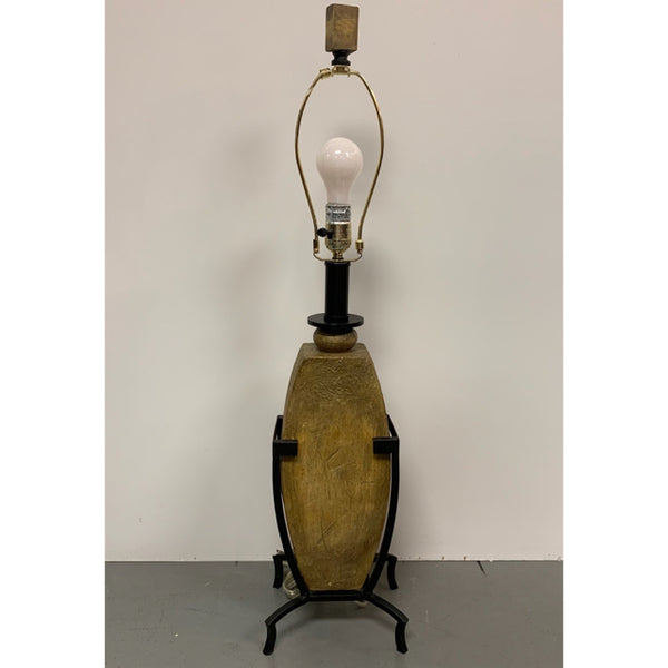 Black Gold  Iron Lamp