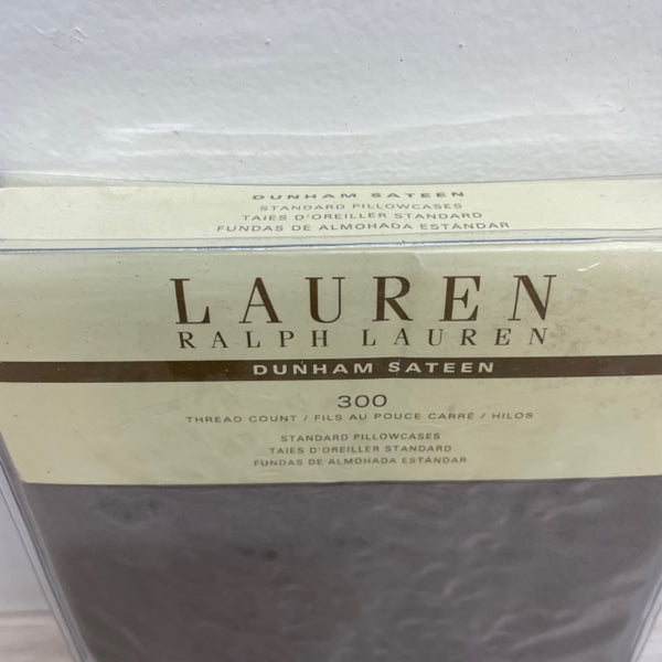 Set of 2 Ralph Lauren Brown Pillow Cases