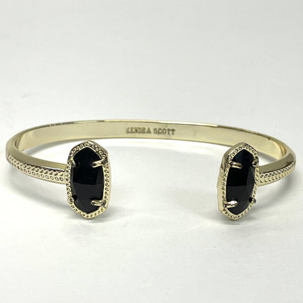 Kendra Scott Gold-Black Cuff Bracelet