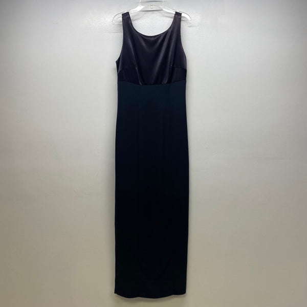 Fairweather Women's Size XS-4 Black Solid Maxi-Sleeveless Dress