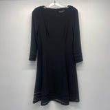 Jessica Howard Size 6-S Women's Black Solid Dress