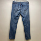 Edyson Size 30-10 Women's Blue Distressed Skinny Jeans