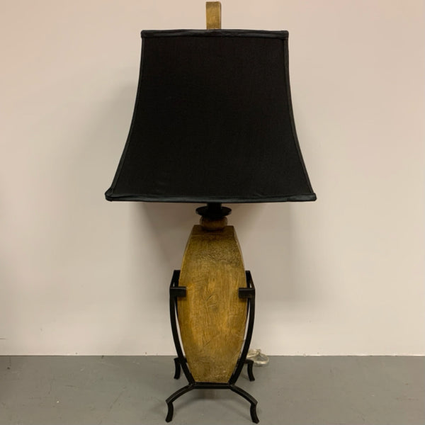 Black Gold  Iron Lamp