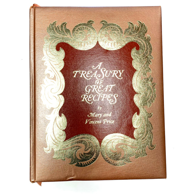 Book A Treasury of Great Recipes By Mary and Vincent Price