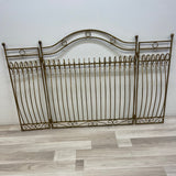 Gold Wrought Iron Fireplace Screen