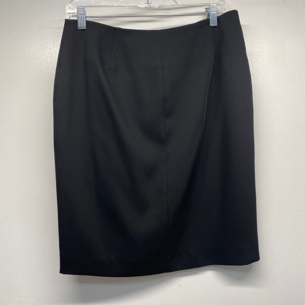 Banana Republic Size 8 Women's Black Solid Pencil-Knee Skirt