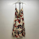 Laundry by Shelli Segal Size 4-S Women's White-Multicolor Floral Halter Dress