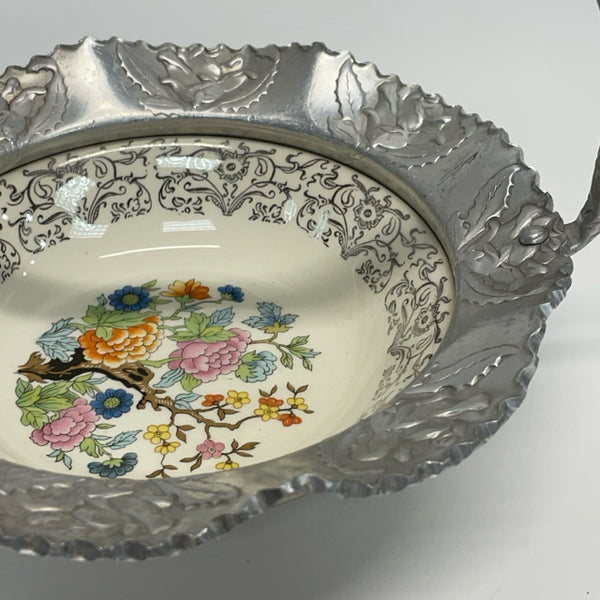 Farber & Shelvin Ceramic-Metal Basket – Treasures Upscale Consignment