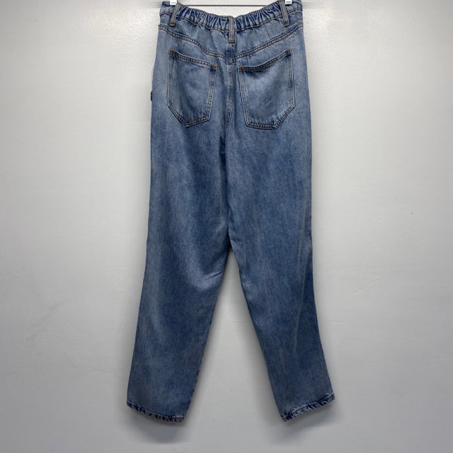 Wish List Size S-6 Women's Blue Solid Jeans