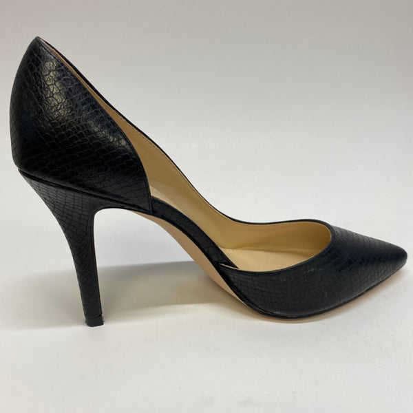Nine West Size 8.5 Women's Black Solid Pump Shoes
