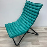 Folding Solid Green Portable Lounge Chair