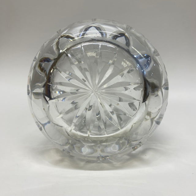Cut Crystal Decanter with Lid