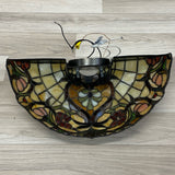 Tiffany Style Multicolor Stain Glass Sconce