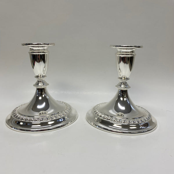 Pair of candlestick candle holders