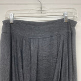 Ronen Chen Size 4-6 Women's Gray-Black Pinstripe Maxi Skirt