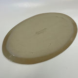 Kaleidescope Pottery Tan Ceramic Platter