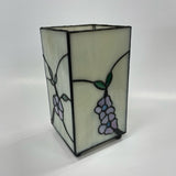 Handmade Beige-Multi Stained Glass Candle Holder(s)