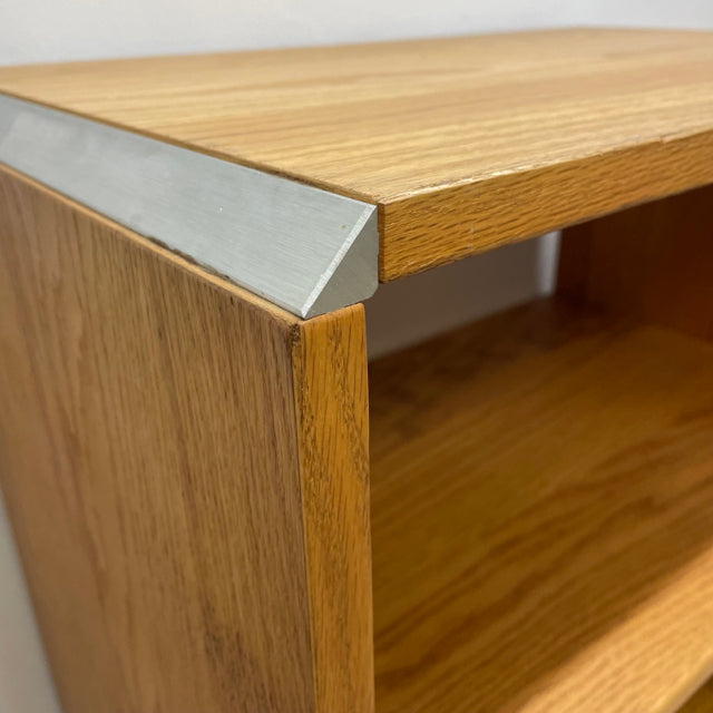 Oak Bookcase - Adustable   Shelves