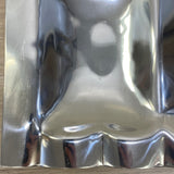 Silver Rectangle Metal Tray