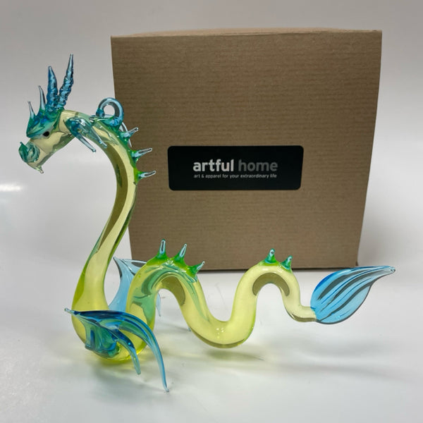 Artful Home Sea Serpent by WGK Glass  Hand Blown Glass Ornament