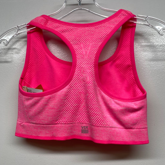 Victoria's Secret Sport Size M Women's Pink Solid Reversible Sports Bra