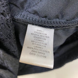 London Times Women's Size 12-M/L Black Patchwork Sleeveless Dress