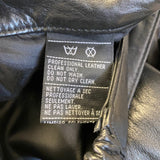 Harley Davidson Men's Size M Black Solid Leather Men's Chaps