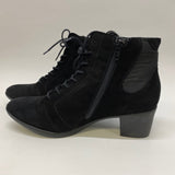 Cloud Footwear Size 41- 10 Women's Black Solid Heel Booties