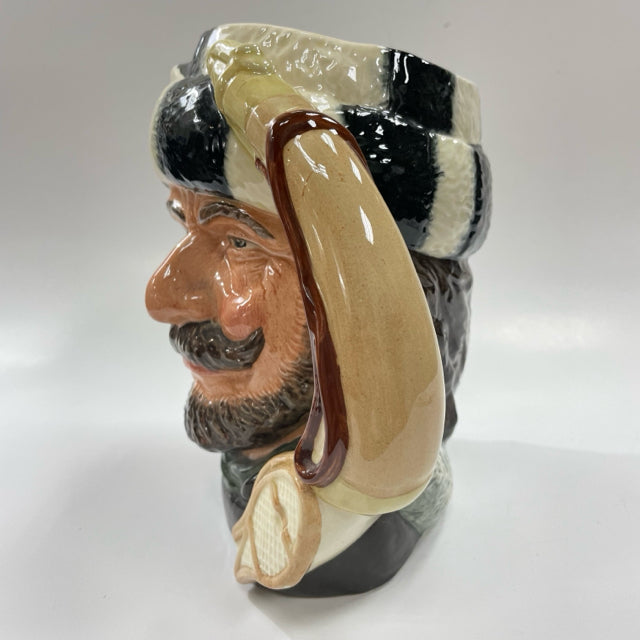 Royal Doulton Multicolor Ceramic Jug / Mug - The Trapper D6609