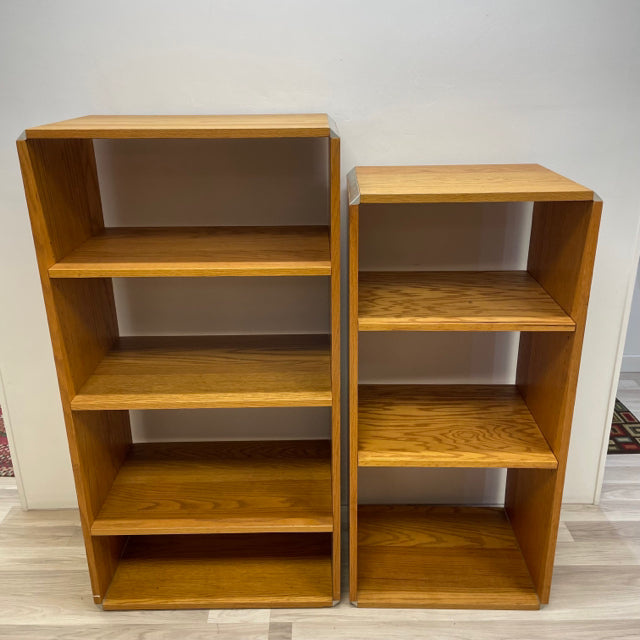 Oak Bookcase - Adjustable Shelves