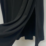 Maggy London Size 12-M Women's Black Solid Maxi Dress