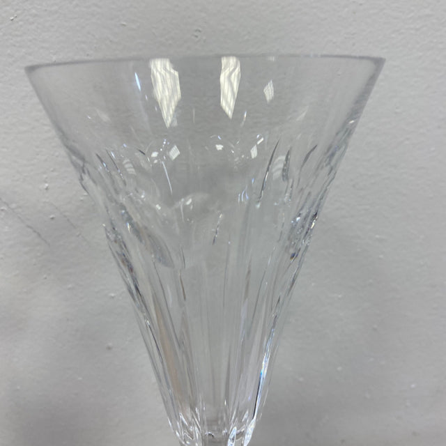 Waterford Clear Crystal Pair of champagne flutes