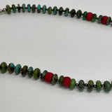 Green navajo  Turquoise Necklace