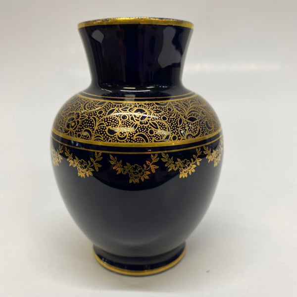 Vintage Lindner Kueps Bavaria Echt Cobalt Vase – Treasures Upscale