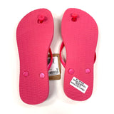 Havaianas Size 5-6 Pink Camel Toe Solid Women's Flip Flops