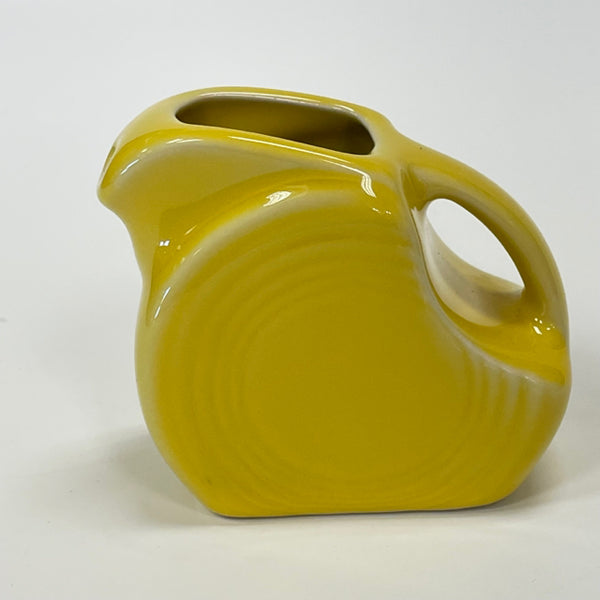 Fiesta Yellow Ceramic Pitcher