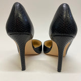 Nine West Size 8.5 Women's Black Solid Pump Shoes