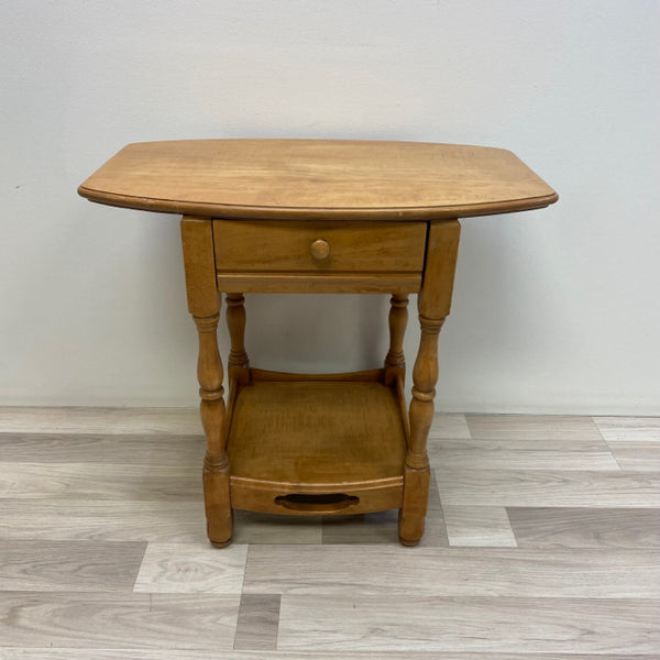 Light brown Wood Tobey Furniture Company Side Table