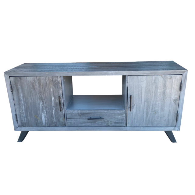 Gray Wood Cabinet