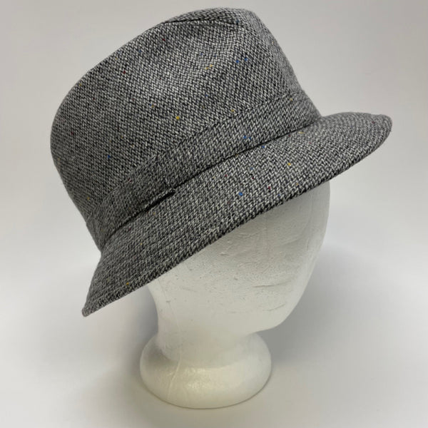 Burberry Men's Gray Wool Tweed Men's Hat