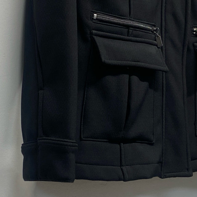Dolcezza Women's Size S Black Solid Zip Up Jacket