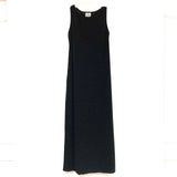 Jalate Size XS Black Shimmer Maxi-Sleeveless Dress