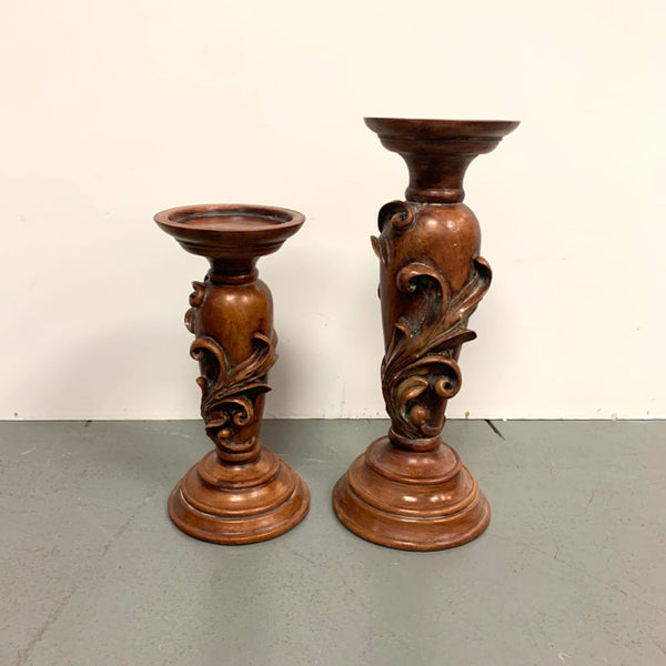 Biltmore Inspirations Set of 2 Candle Pillars